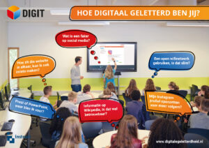 Vraag poster Digitale Geletterdheid aan voor in de klas