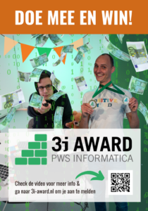Promotiemateriaal informatica - Doe mee en win de 3i Award