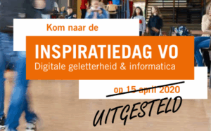 Inspiratiedag vo uitgesteld naar 2021