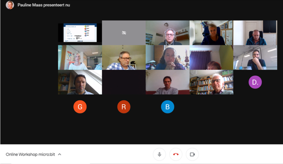 Veel belangstelling online workshop micro:bit