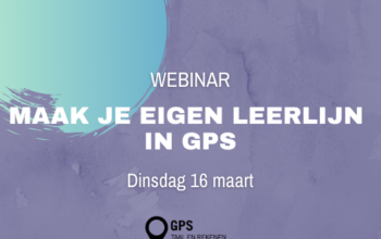 Maak je eigen leerlijn in GPS