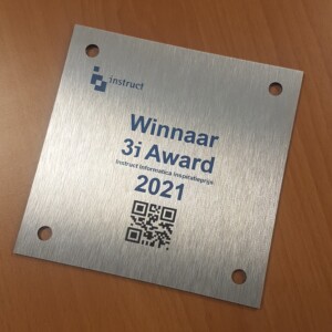 bordje winnaars 3i award 2021