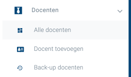 Docenten