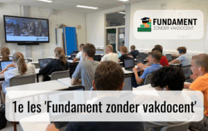 ‘Fundament zonder vakdocent’ van start