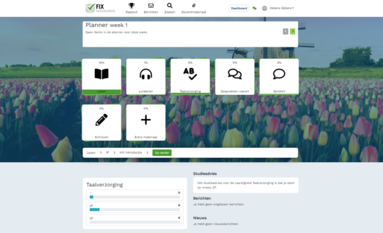Leeromgeving FIX Taal