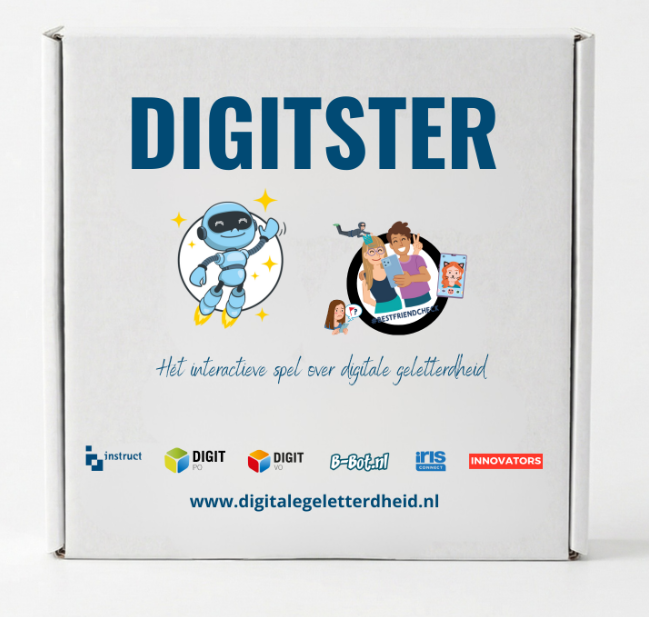 DIGITSTER bordspel mock-up